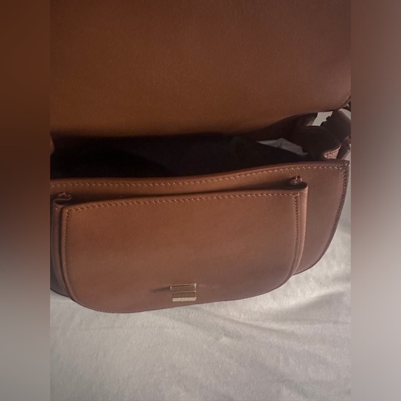 The Kooples saddle bag tan leather NWOT - Picture 6 of 16